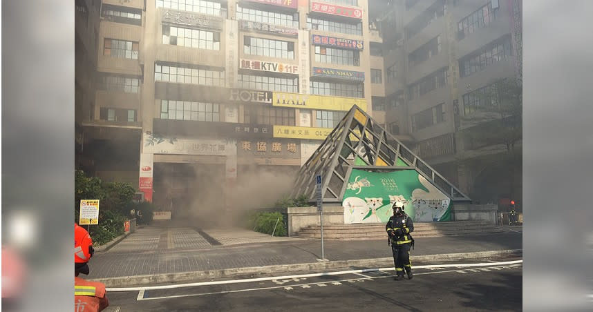 台中市東協廣場本月5日傳出火警。（圖／報系資料照）