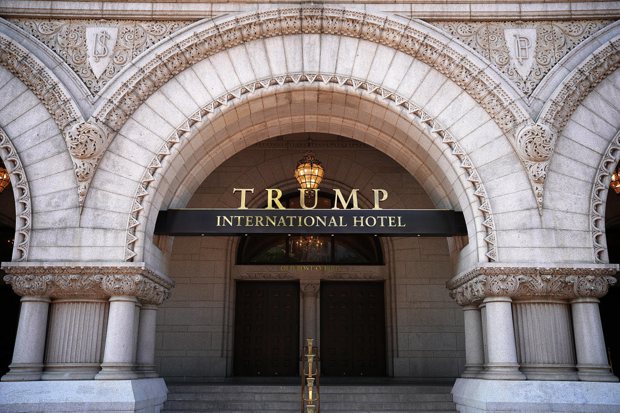 The Trump International Hotel in Washington, D.C (Photo: Win McNamee via Getty Images)