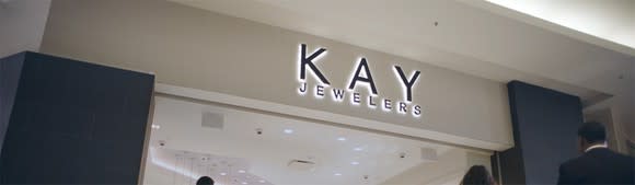 The front of a Kay Jewelers store.