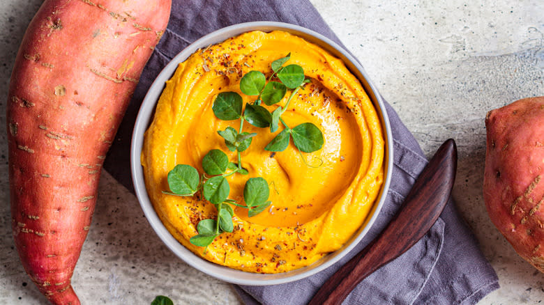 Sweet potato hummus