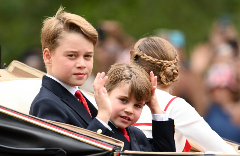 Prince George and Prince Louis