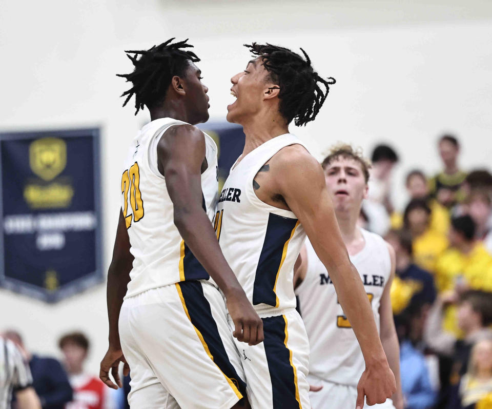 The Moeller Crusaders are ranked No. 1 in Division I in the latest Associated Press boys basketball poll.