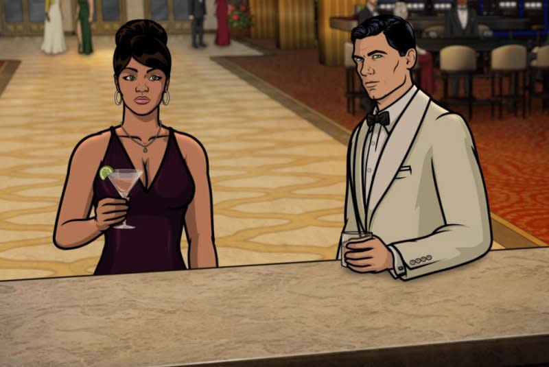 Aisha Tyler and H. Jon Benjamin's adult animated series, "Archer," wraps up its 14-season run Sunday. Image courtesy of FX