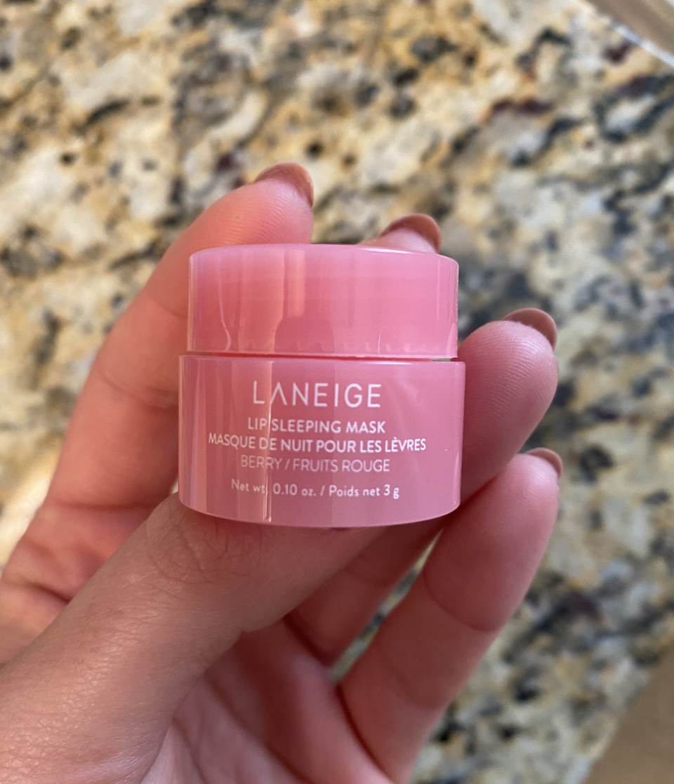 An up-close picture of my favorite Laneige Lip Sleeping Mask