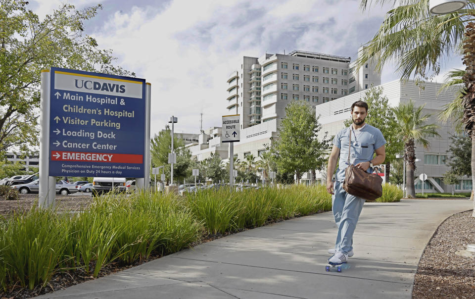 The University of California, Davis Medical Center in Sacramento, Calif.  (AP Photo/Rich Pedroncelli, File)