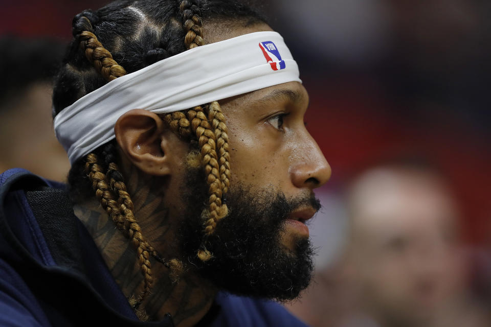 Mavericks forward James Johnson has a second-degree black belt. (Michael Reaves/Getty Images)