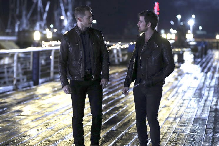 Josh Dallas and Colin O’Donoghue (Credit: Jack Rowand/ABC)