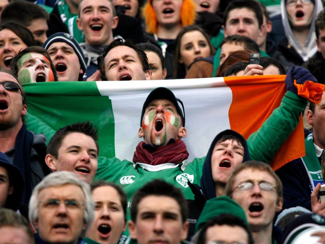 Irish sports fans