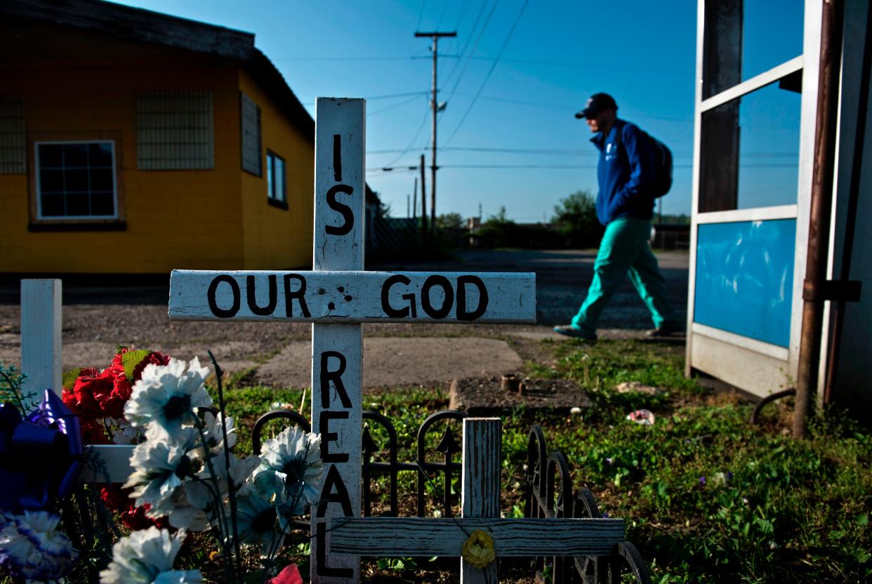 West Virginia was seen as the epicentre of the Covid crisis (AFP via Getty Images)