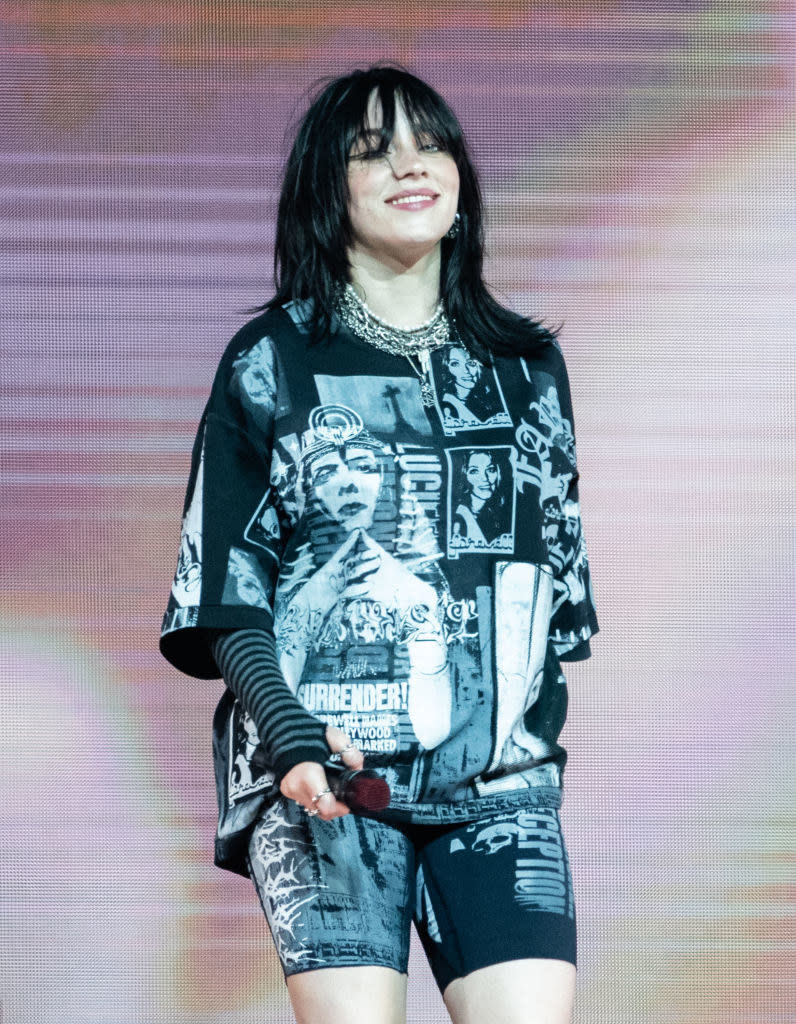 Billie Eilish onstage