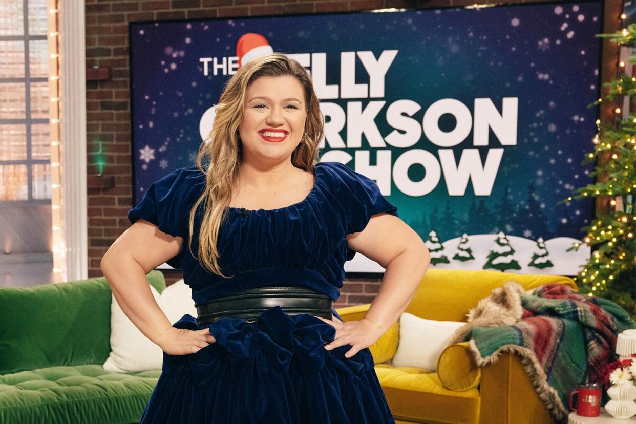 THE KELLY CLARKSON SHOW -- Episode J070 -- Pictured: Kelly Clarkson -- (Photo by: Weiss Eubanks/NBCUniversal)