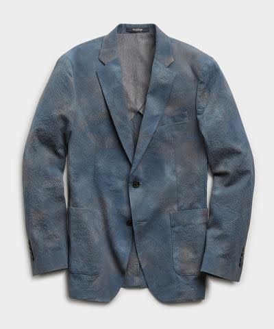 Tie-Dye Traveler Suit Jacket
