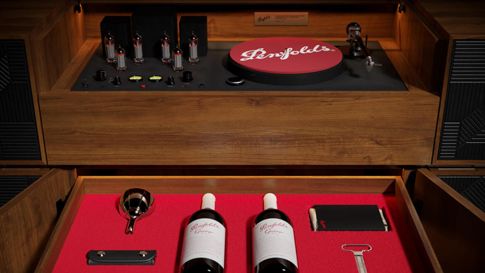 Penfolds Record Player Console13