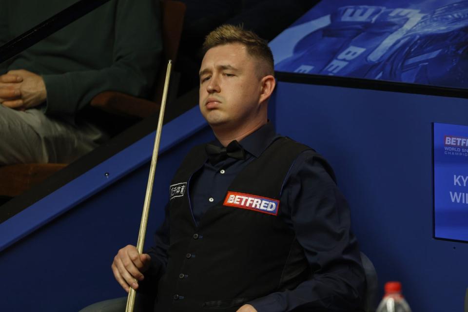 Kyren Wilson suffered an unexpected defeat against the teenager (Richard Sellers/PA) (PA Archive)