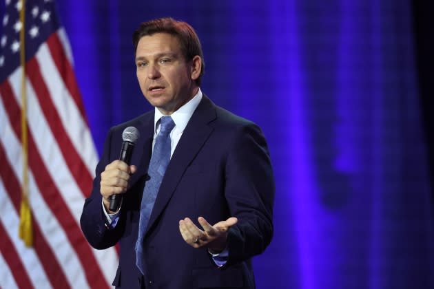 DeSantis dont say gay - Credit: Scott Olson/Getty Images