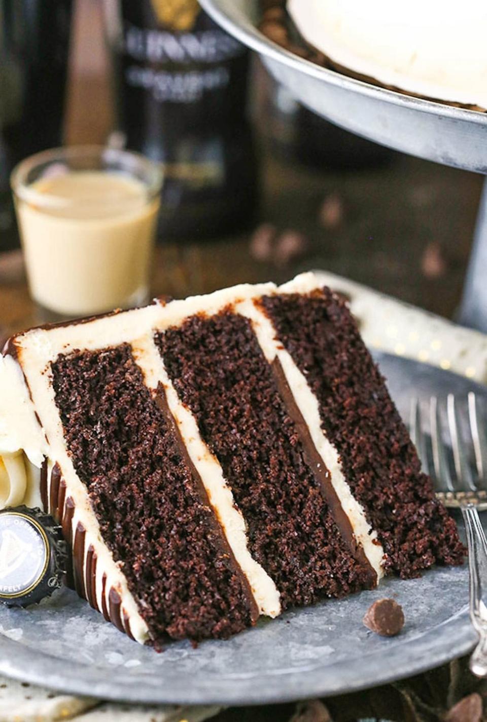 Guinness Chocolate Layer Cake