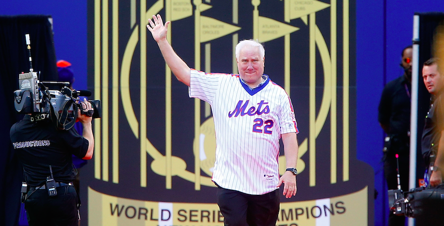 Former Mets World Series MVP Ray Knight was charged with assault and battery. (Getty Images)