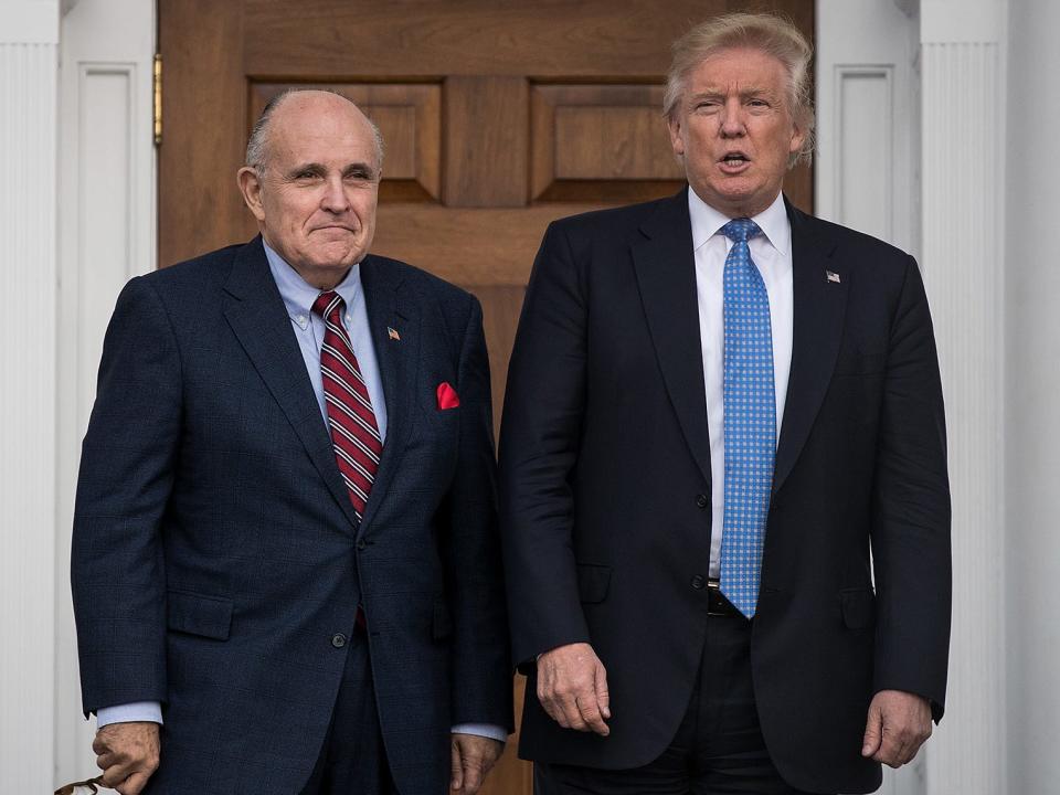 Rudy Giuliani Donald Trump