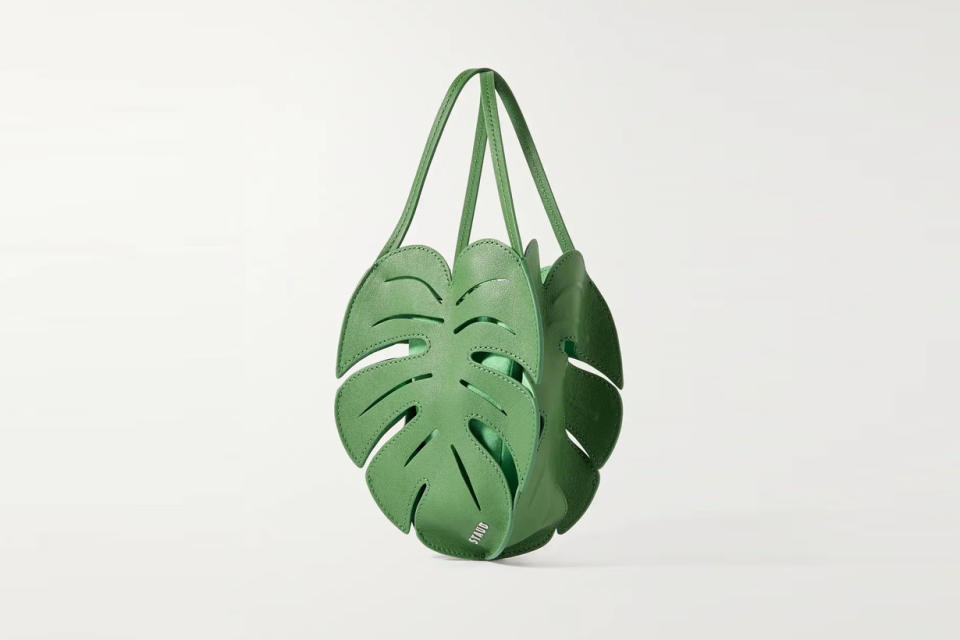 
STAUD
Palm cutout embossed textured-leather bucket bag
USD$295 