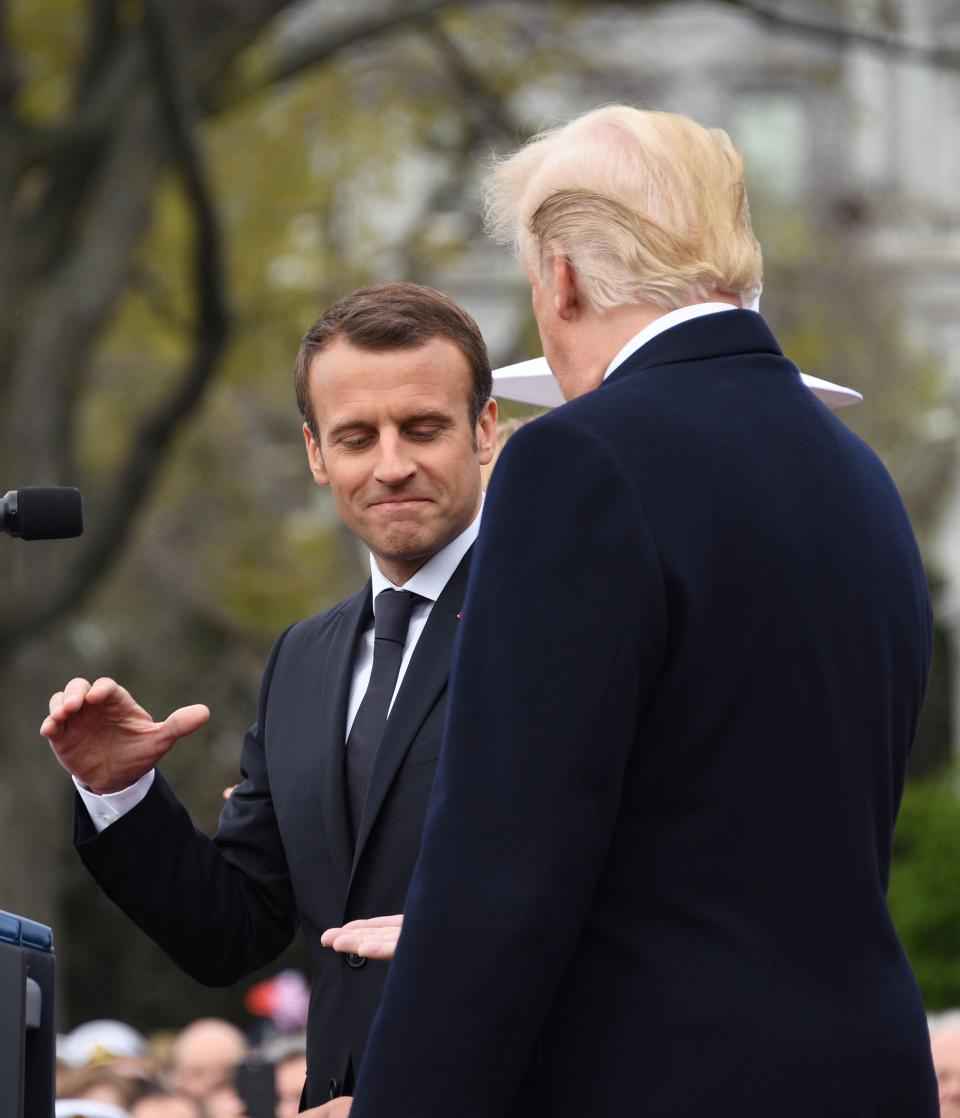 French President Macron visits Trump in 3-day trip to Washington