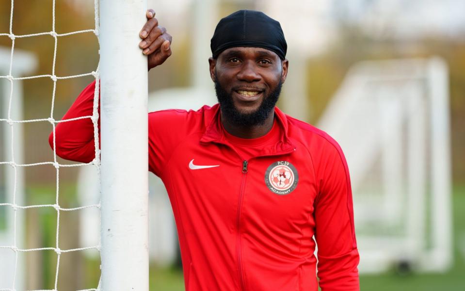 Pascal Chimbonda, the manager of English non-League club Skelmersdale United