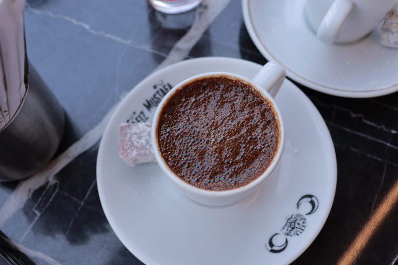 turkey food - cup pof coffee