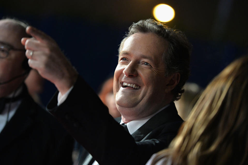 Piers Morgan attends Britain’s National Television Awards on Jan. 25, 2017, in London. (Photo: Jeff Spicer/Getty Images)