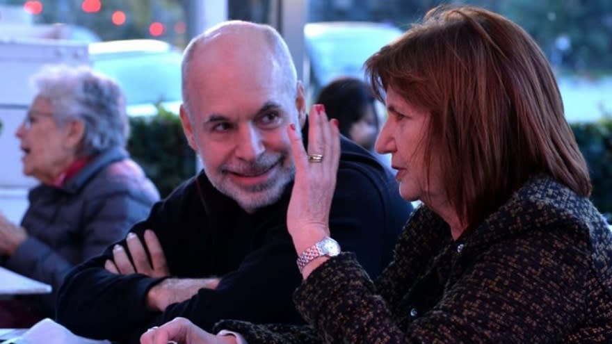 Horacio Rodríguez Larreta y Patricia Bullrich, principales precandidatos presidenciales de de Juntos por el Cambio