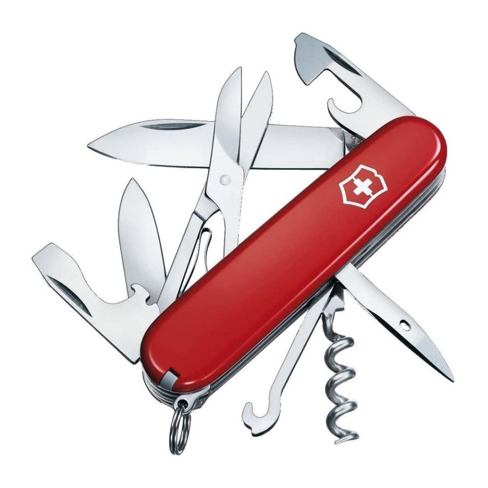 19) Swiss Army Climber Pocket Knife