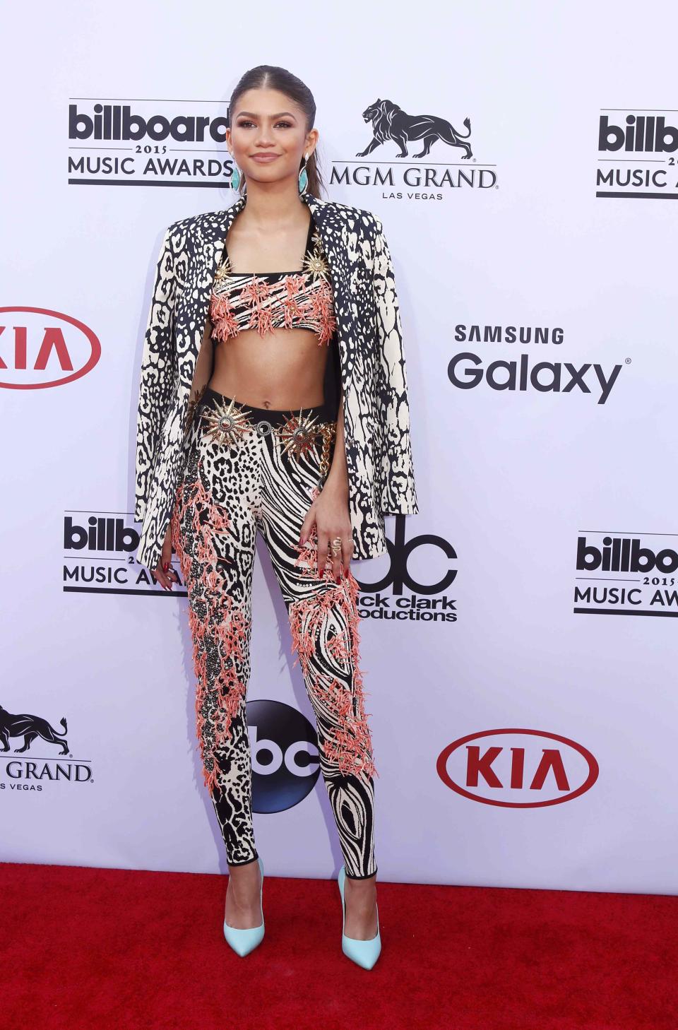 Singer Zendaya arrives at the 2015 Billboard Music Awards in Las Vegas