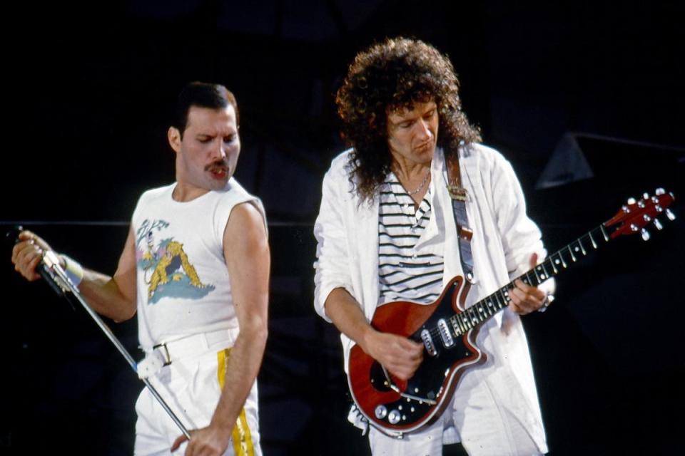 Queen: Freddie Mercury and Brian May (Rex)