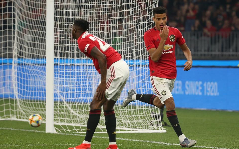 Mason Greenwood opened the scoring for United - Getty Images AsiaPac