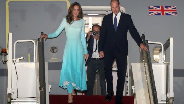 The Duke and Duchess of Cambridge are the first royal couple to visit Pakistan in 13 years.