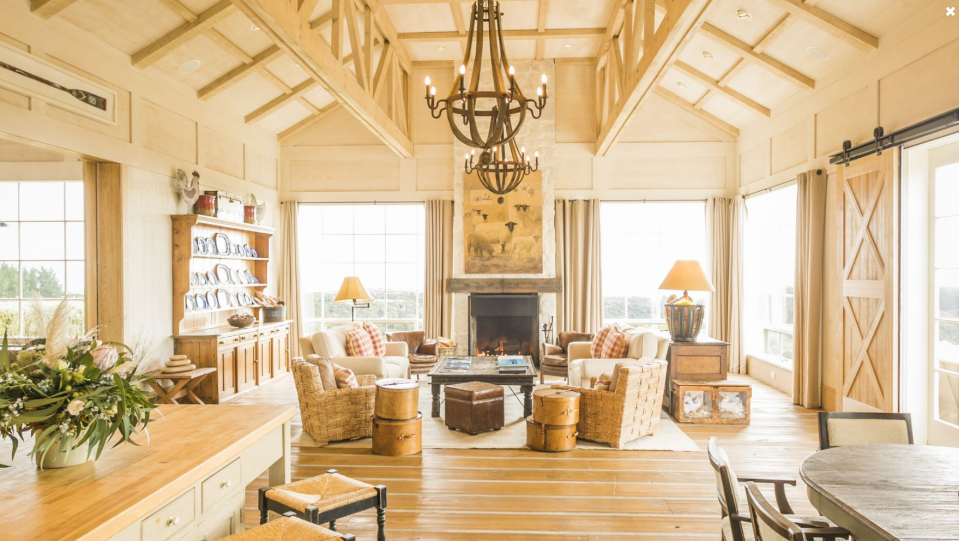 Interior heaven. Photo: The Farm at Cape Kidnappers