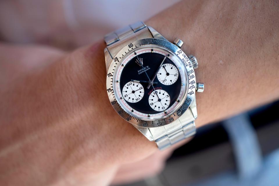 This Rolex luxury watch was sold through a private sale for $250,000.