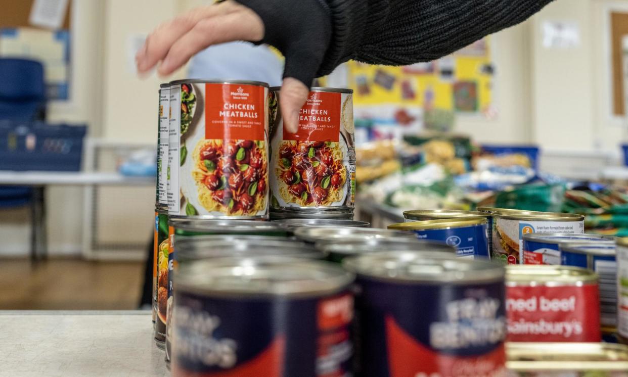 <span>Last year, one in 40 children lived in a family that accessed a food bank in the previous month.</span><span>Photograph: Jon Santa Cruz/REX/Shutterstock</span>