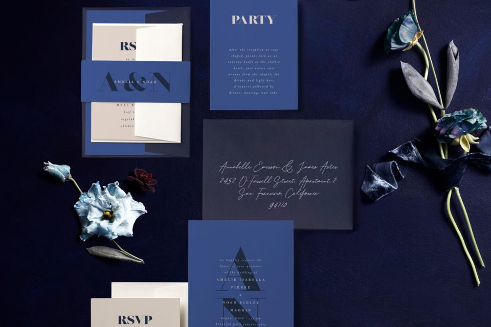 <p>Courtesy of Minted + BRIDES</p> Minted + BRIDES announced the Wedding Color of The Year on Nov. 2