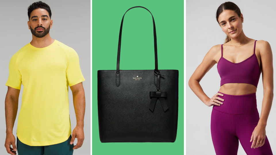 Here are the 10 best sales to shop this weekend at Kate Spade, Athleta and lululemon.