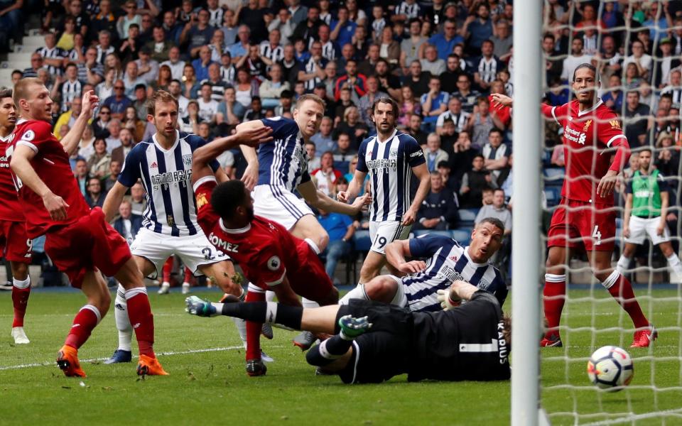 West Brom score - REUTERS