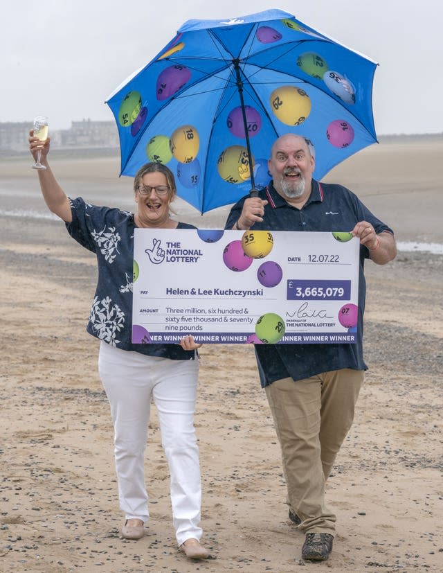 Cumbrian couple EuroMillions win