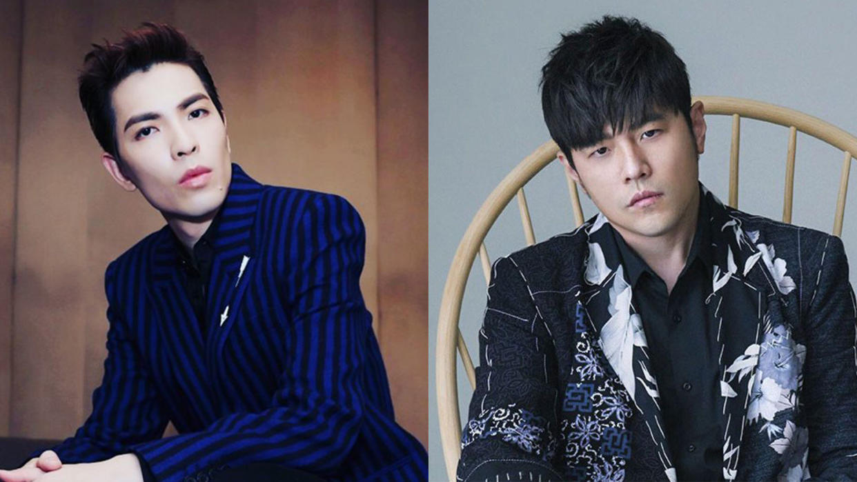 Jam Hsiao (left) continues to overtake Jay Chou as the highest-paid Taiwanese singer. (Photo: Instagram/jam_hsiao0330, Instagram/jaychou)