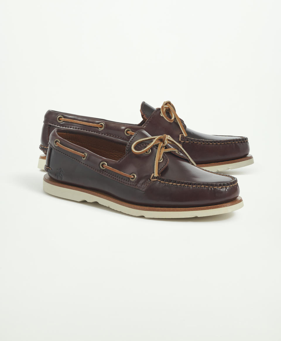 The special $1,000 Cordovan model was handcrafted in Maine.