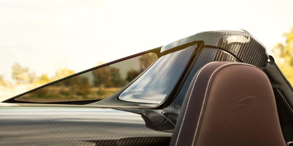 The McLaren 720S Spider's Flying Buttresses