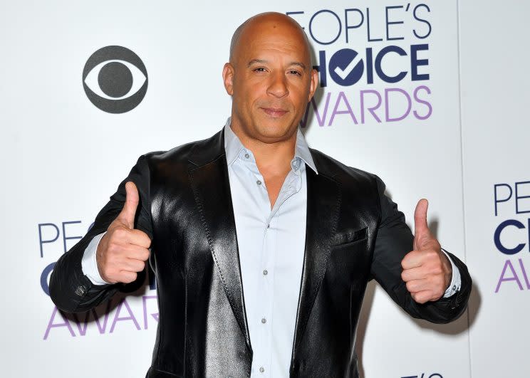 Body shaming... Vin Diesel knows the pain from 'dad bod' pics - Credit: Getty