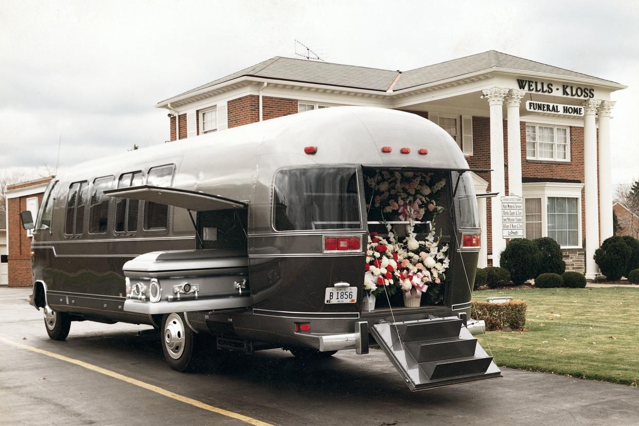 airstream funeral coach