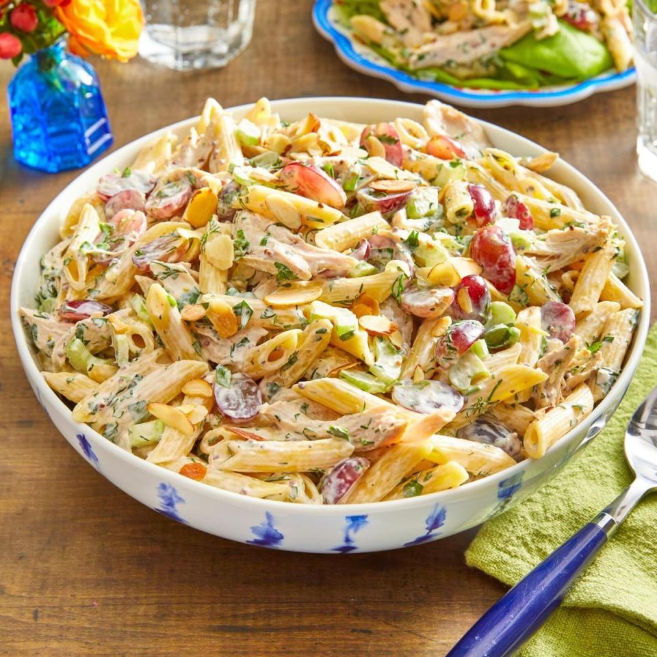 summer lunch ideas chicken pasta salad