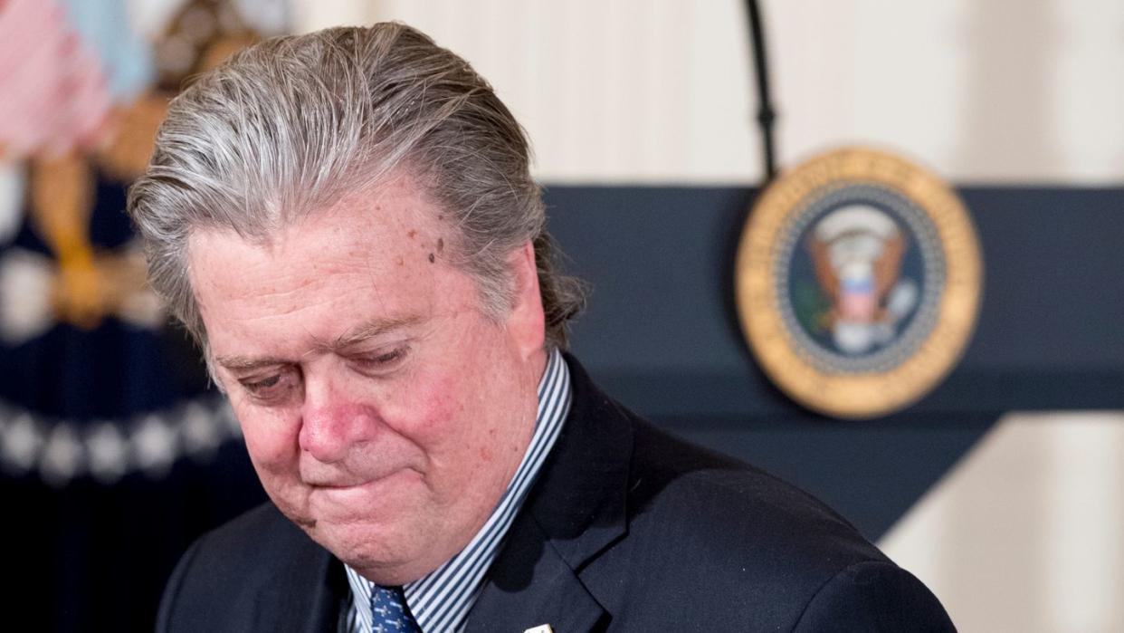 Stephen Bannon war Chefstratege des ehemaligen US-Präsidenten Donald Trump.