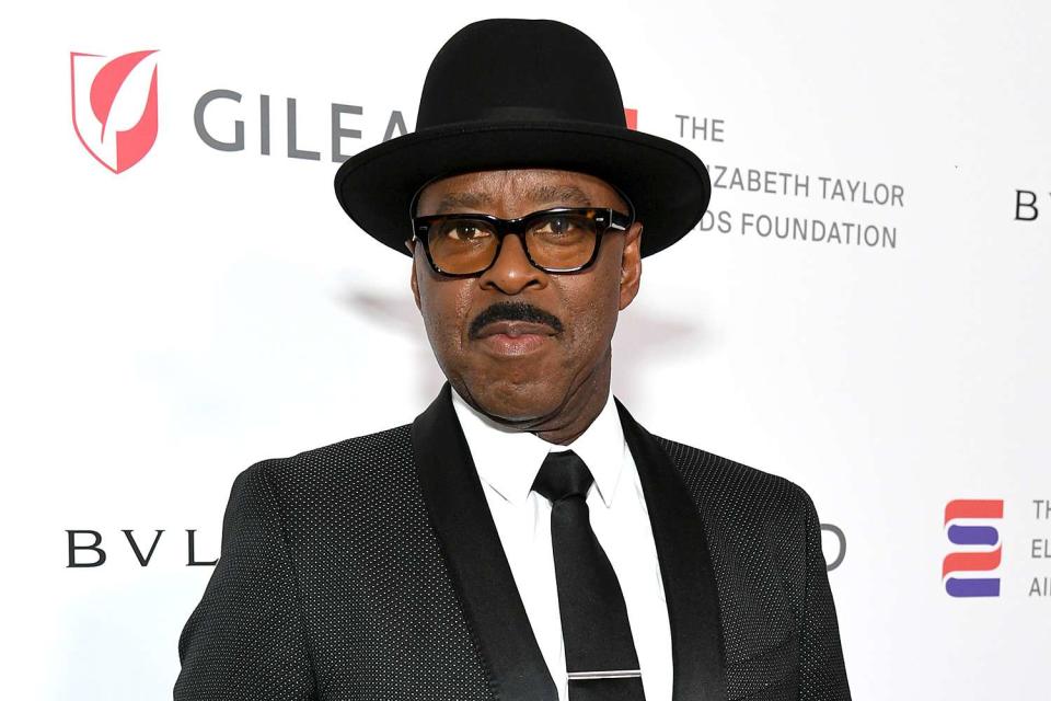 <p>Jon Kopaloff/Getty </p> Courtney B. Vance in 2023