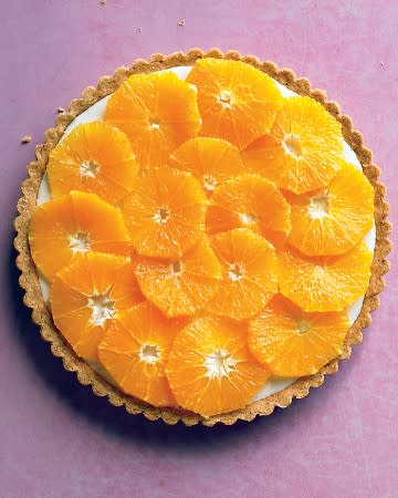 Fresh Orange and Yogurt Tart