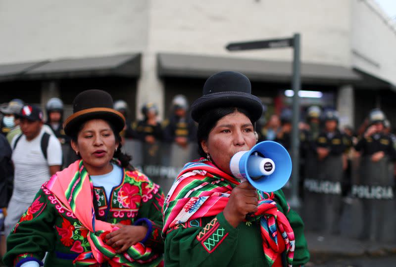 Anti-government protests in Lima